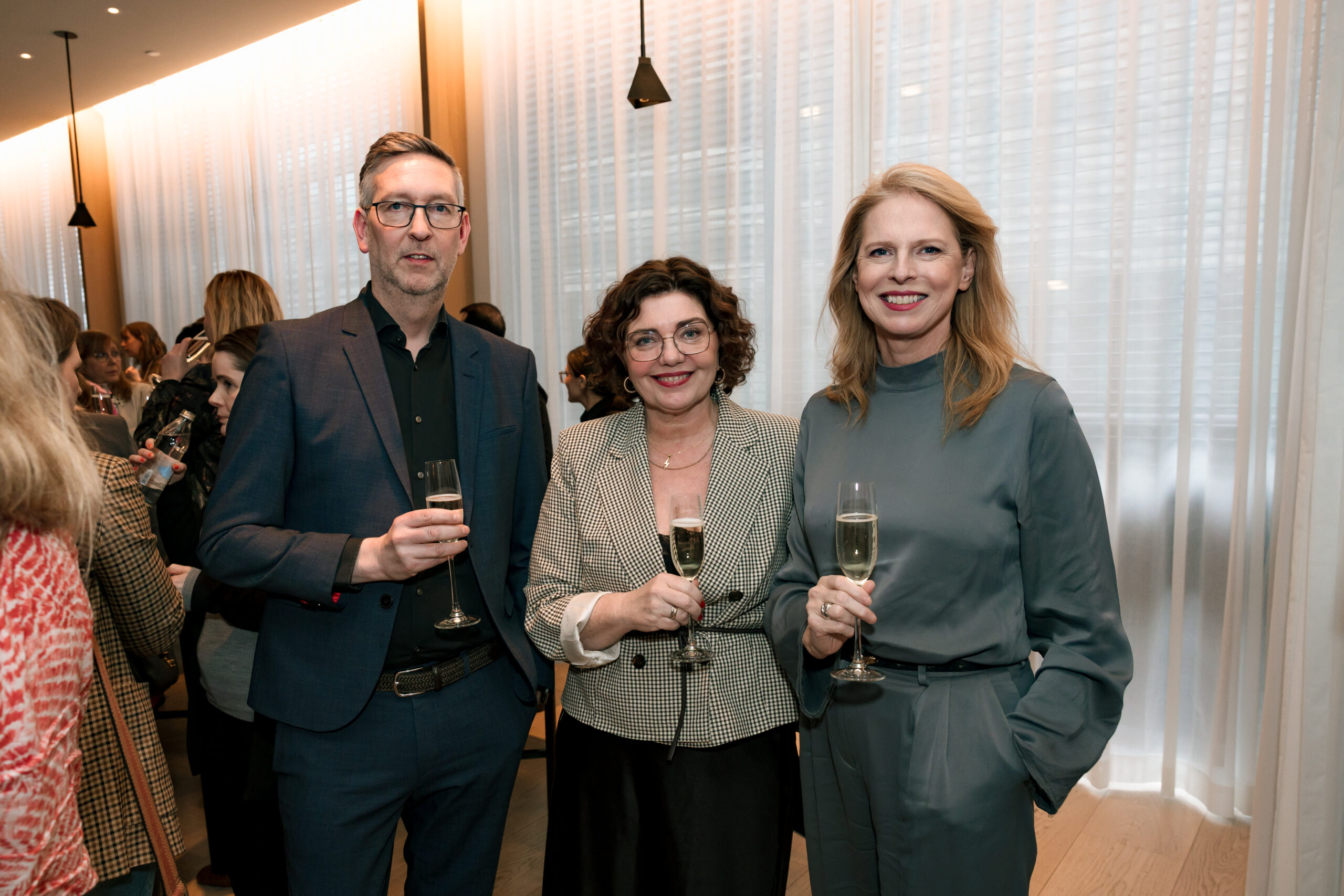 Árni Hrannar Haraldsson, Sólrún Kristjánsdóttir og Kristín Linda Árnadóttir