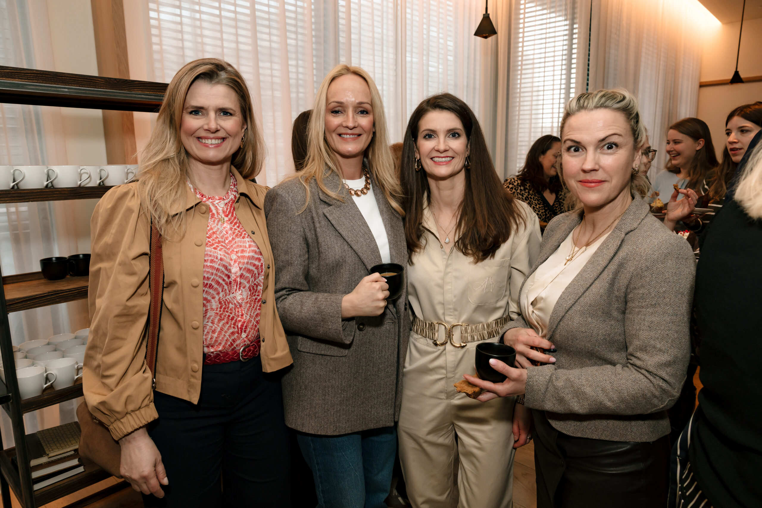 Birna Bragadóttir, Harpa Pétursdóttir, Helga Kristín Jóhannsdóttir og Hera Grímsdóttir